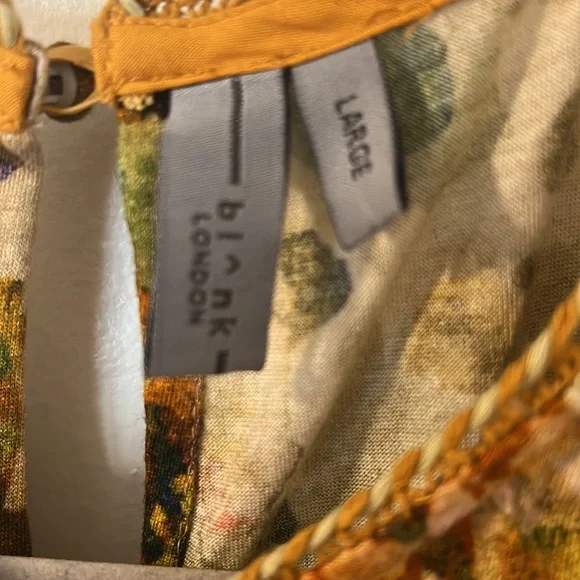 Anthropologie Multicolor Floral Blouse - Picture 5 of 9